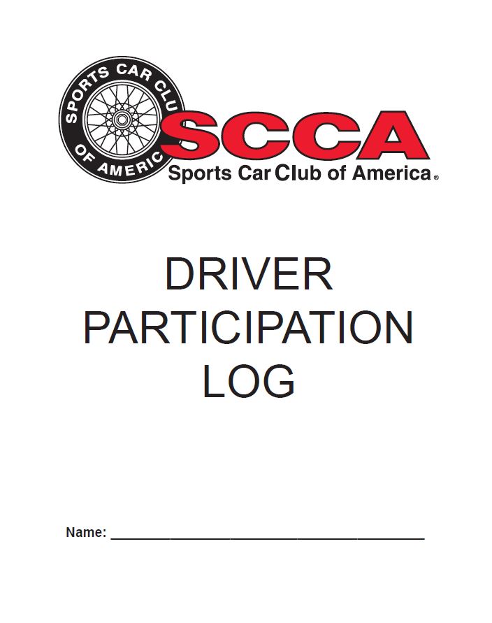 5691 Driver Participation Log Book