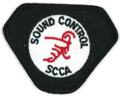 3636 Sound Control patch (3" x 2 1/2")